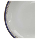 [45816494] Kuchenteller Dessertteller Frühstücksteller 19,6 cm Seltmann Weiden Vohenstrauß Form 6397 Kobaltblau Gold Blau gebraucht - akzeptabel Bild 2