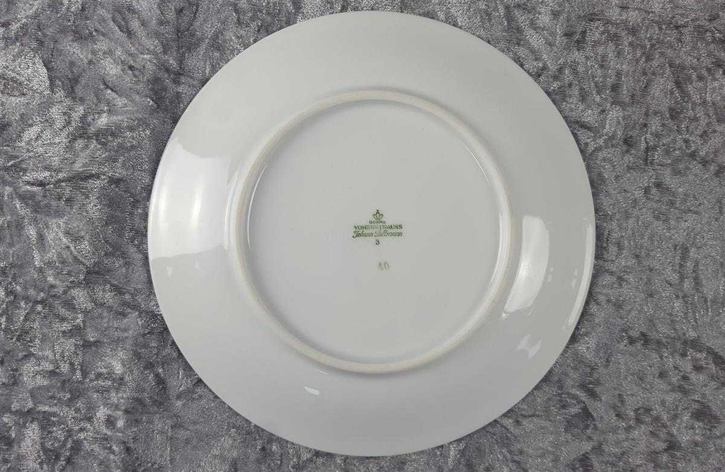 [45816494] Kuchenteller Dessertteller Frühstücksteller 19,6 cm Seltmann Weiden Vohenstrauß Form 6397 Kobaltblau Gold Blau gebraucht - akzeptabel Bild 3