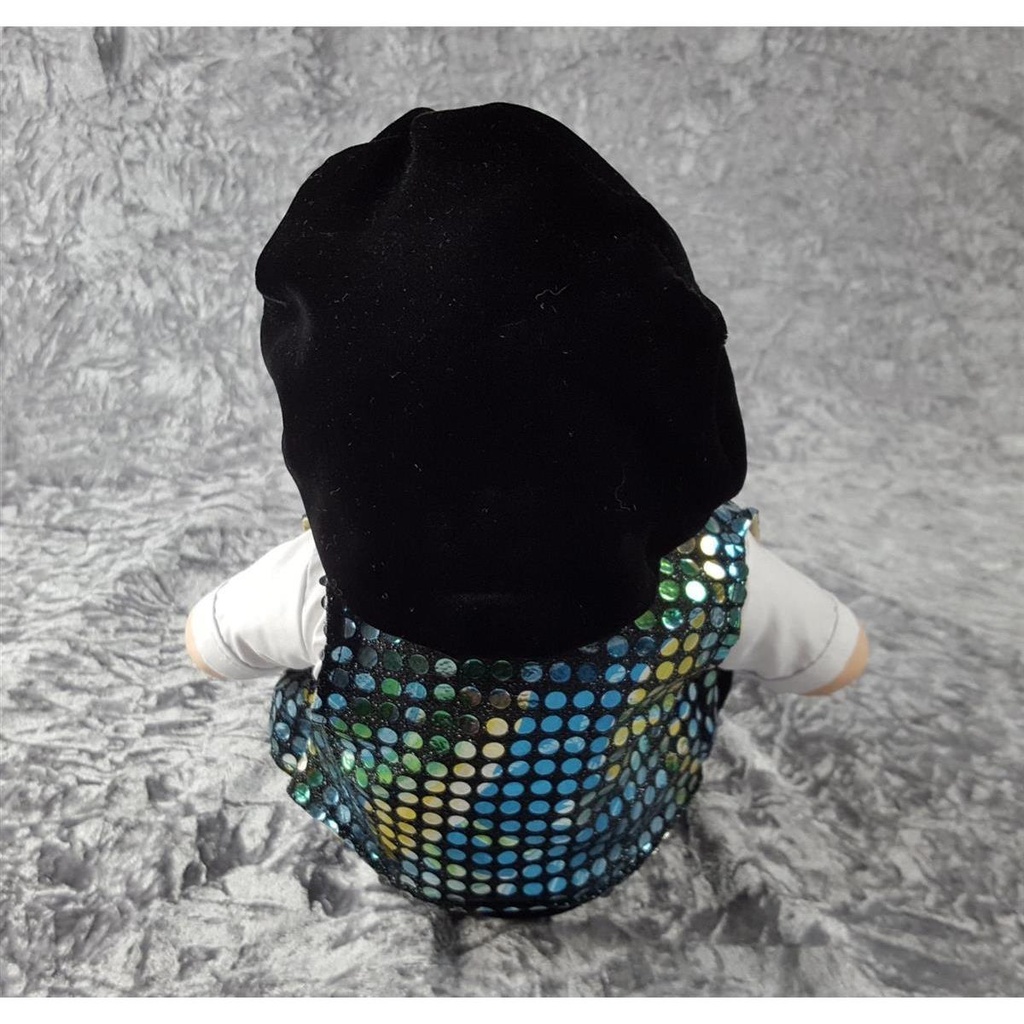 [45816495] Porzellanpuppe Dekopuppe Geschenkidee sitzend H 27,8 cm Bild 5