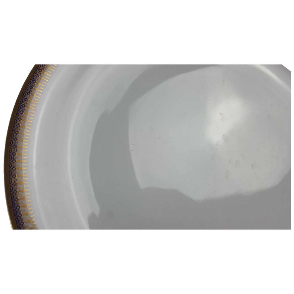 [45816499] Speiseteller Essteller 24,4 cm Seltmann Weiden Vohenstrauß Form 6397 Kobaltblau Blau gebraucht - gut Bild 2