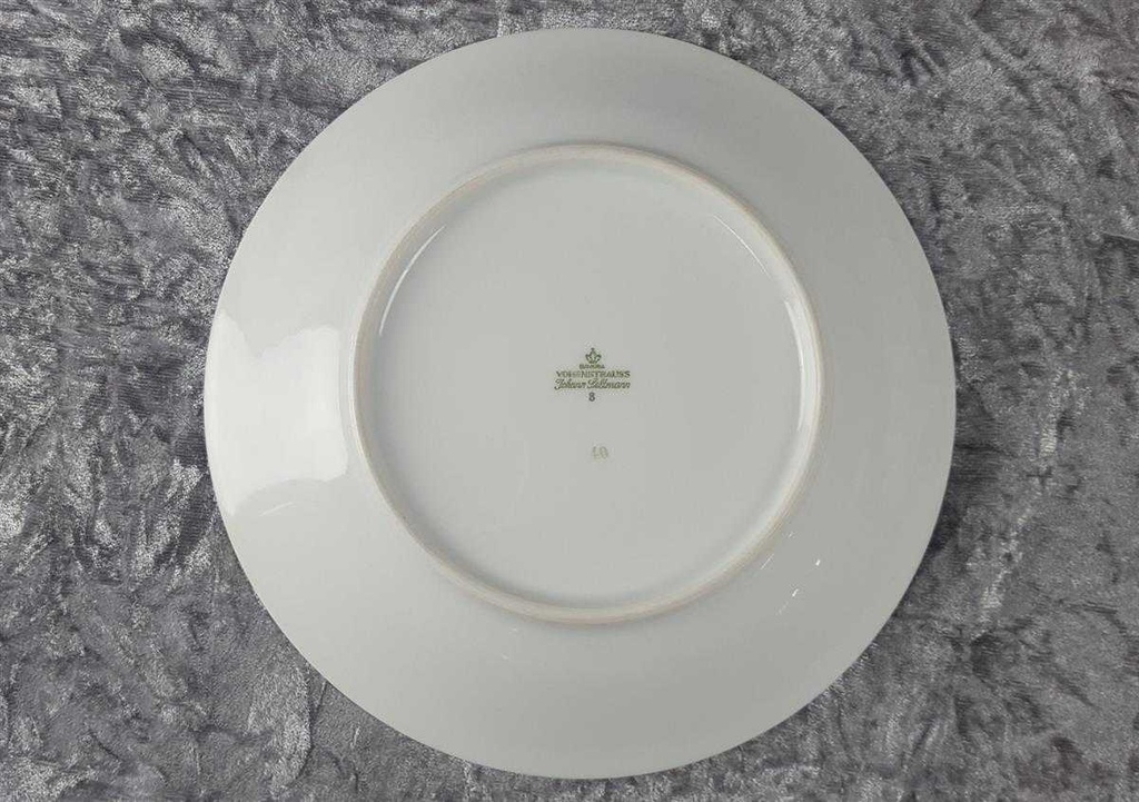 [45816500] Suppenteller 22,4 cm Seltmann Weiden Vohenstrauß Form 6397 Kobaltblau Blau gebraucht - akzeptabel Bild 5