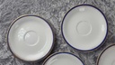 [2119195] 6er Set Untertasse für Kaffee 15 cm Seltmann Weiden Vohenstrauß Form 6397 Kobaltblau Gold Blau gebraucht - akzeptabel Bild 3