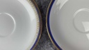 [2119195] 6er Set Untertasse für Kaffee 15 cm Seltmann Weiden Vohenstrauß Form 6397 Kobaltblau Gold Blau gebraucht - akzeptabel Bild 6