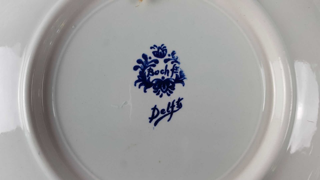 [45816508] Wandteller Boch Belgium gebraucht - gut Bild 4