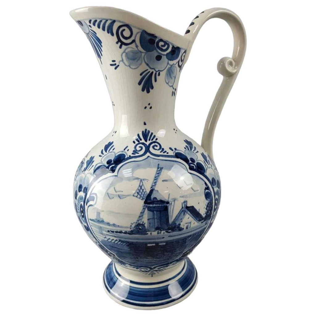 [45816512] Vase 27,5 cm Delfts Blauw gebraucht - gut Bild 2
