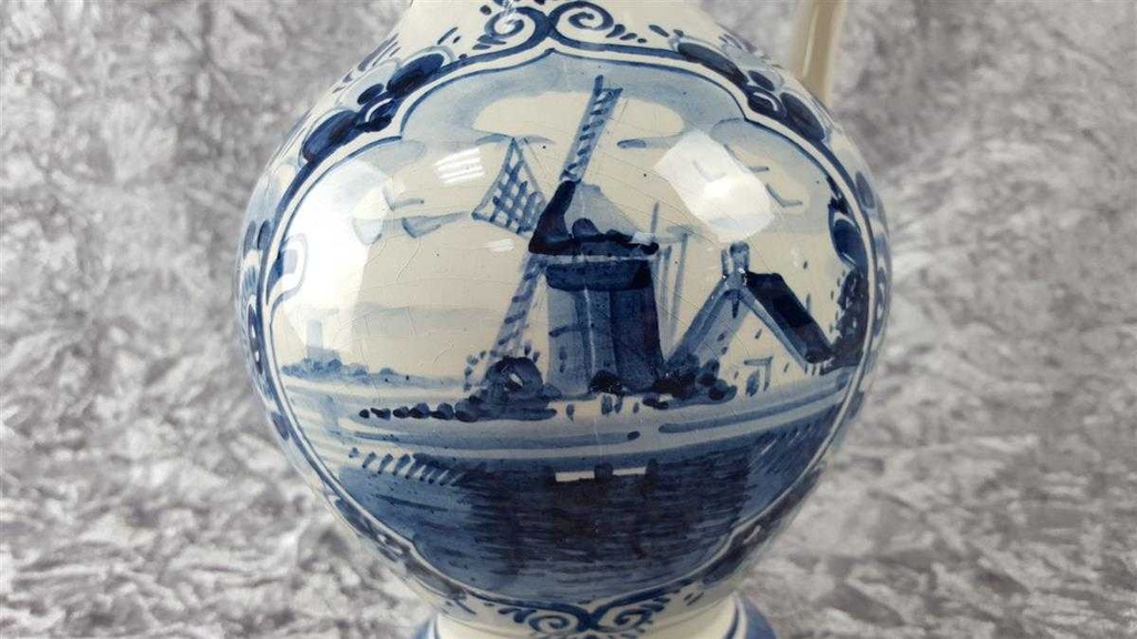 [45816512] Vase 27,5 cm Delfts Blauw gebraucht - gut Bild 3