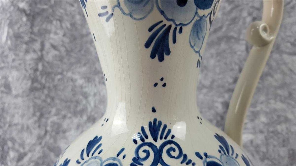 [45816512] Vase 27,5 cm Delfts Blauw gebraucht - gut Bild 4
