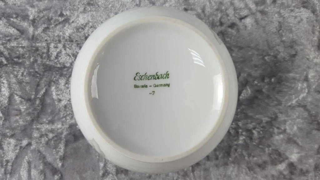 [45816523] Zuckerdose Eschenbach Valencia 1495 rosa Blumen gebraucht - sehr gut Bild 6