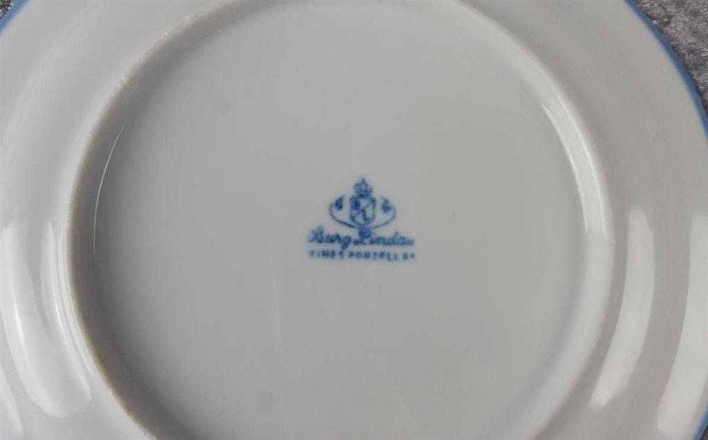 [45816526] Kuchenteller Dessertteller 19,5 cm Burg Lindau Blaue Linie Bild 6