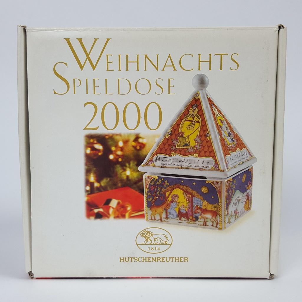 [458165305] Spieluhr 13,4 cm Hutschenreuther gebraucht - sehr gut Bild 9