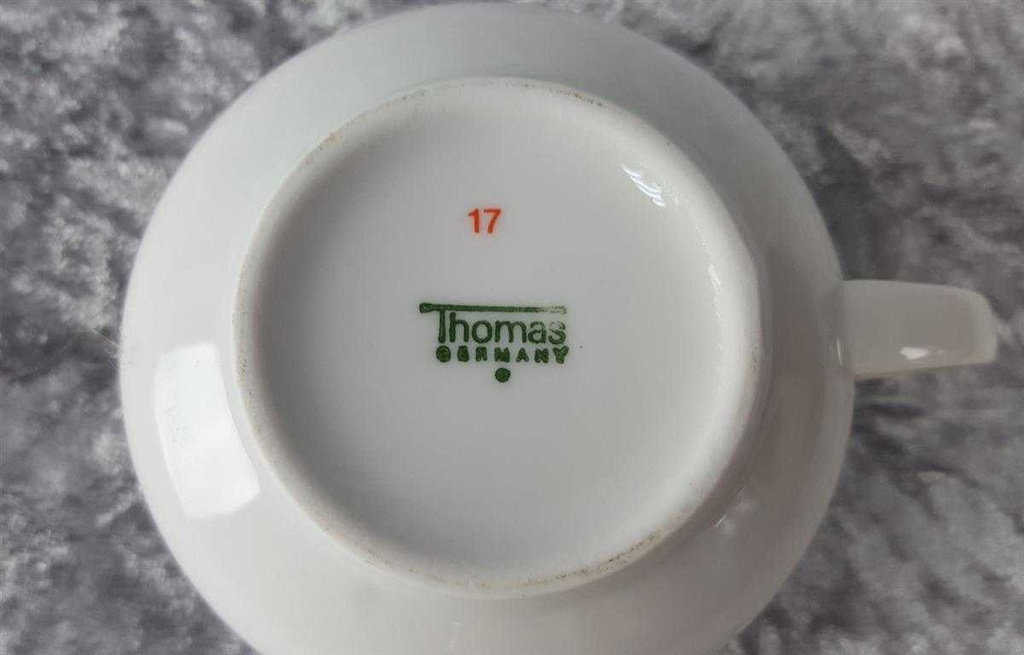 [45816533] Suppentasse Tasse Espressotasse Suppenbecher Thomas Porzellan Lacroix Schildkröte gebraucht - sehr gut Bild 3