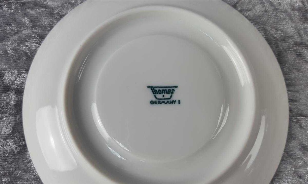 [45816536] Untertasse für Mokka/Suppe 12,8 cm Thomas Porzellan Lacroix Schildkröte gebraucht - sehr gut Bild 3
