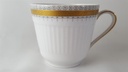 [45816538] Kaffeetasse mit Untertasse Tasse Seltmann Weiden Vohenstrauß Grau Gold Dekor Bild 3