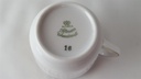 [45816538] Kaffeetasse mit Untertasse Tasse Seltmann Weiden Vohenstrauß Grau Gold Dekor Bild 4