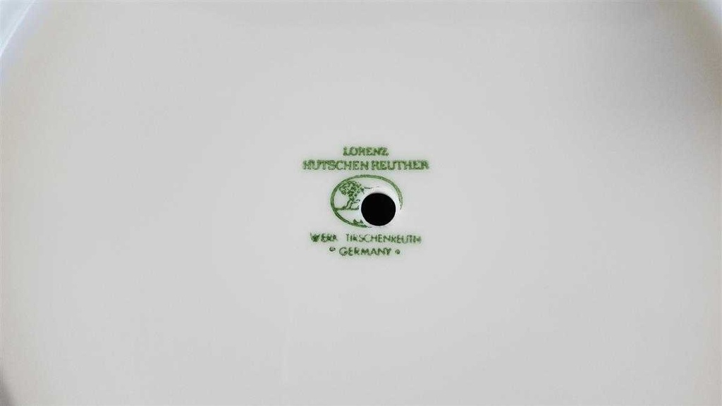 [4581655] Etagere 2stöckig Hutschenreuther Symphonie Efeu gebraucht - sehr gut Bild 8
