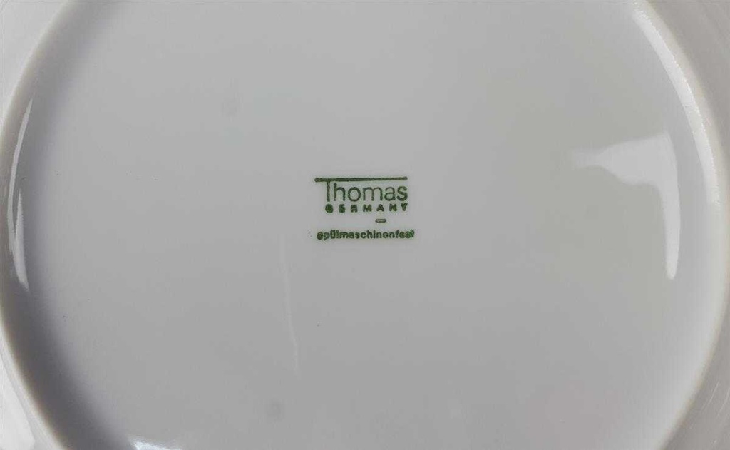 [45816554] Kuchenteller Dessertteller Frühstücksteller 20,3 cm Thomas Porzellan Trend Weiß gebraucht - gut Bild 4