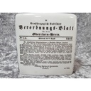 [45816572] Karl Nehmzow Altenkunstadt Keramik Flasche Badische Zeitung H 17 cm Bild 5