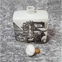 [45816572] Karl Nehmzow Altenkunstadt Keramik Flasche Badische Zeitung H 17 cm Bild 8