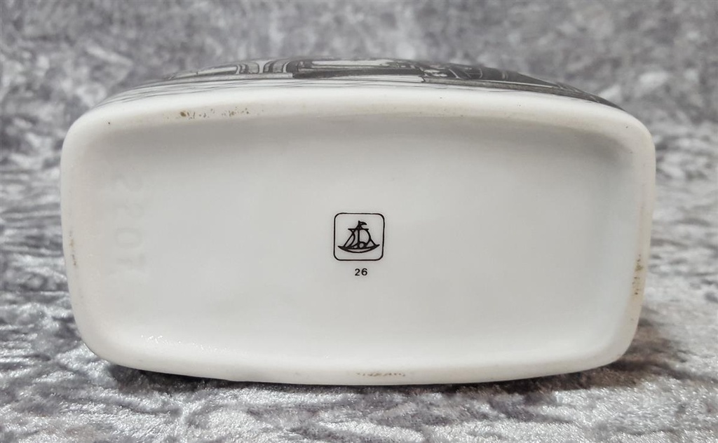 [45816572] Karl Nehmzow Altenkunstadt Keramik Flasche Badische Zeitung H 17 cm Bild 9