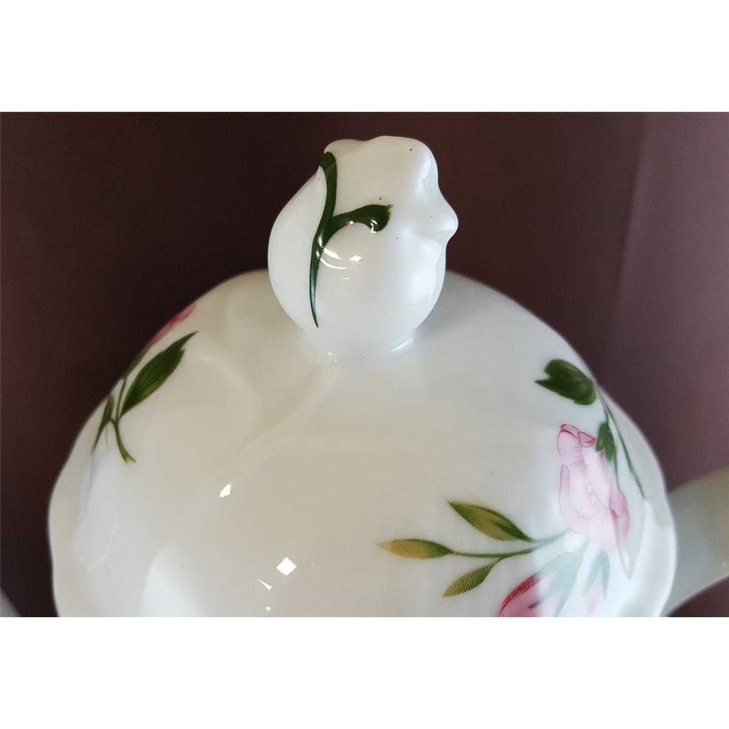 [4581658] Kaffeekanne 1,5 L Winterling Kirchenlamitz Wildrose Relief Form gebraucht - sehr gut Bild 2
