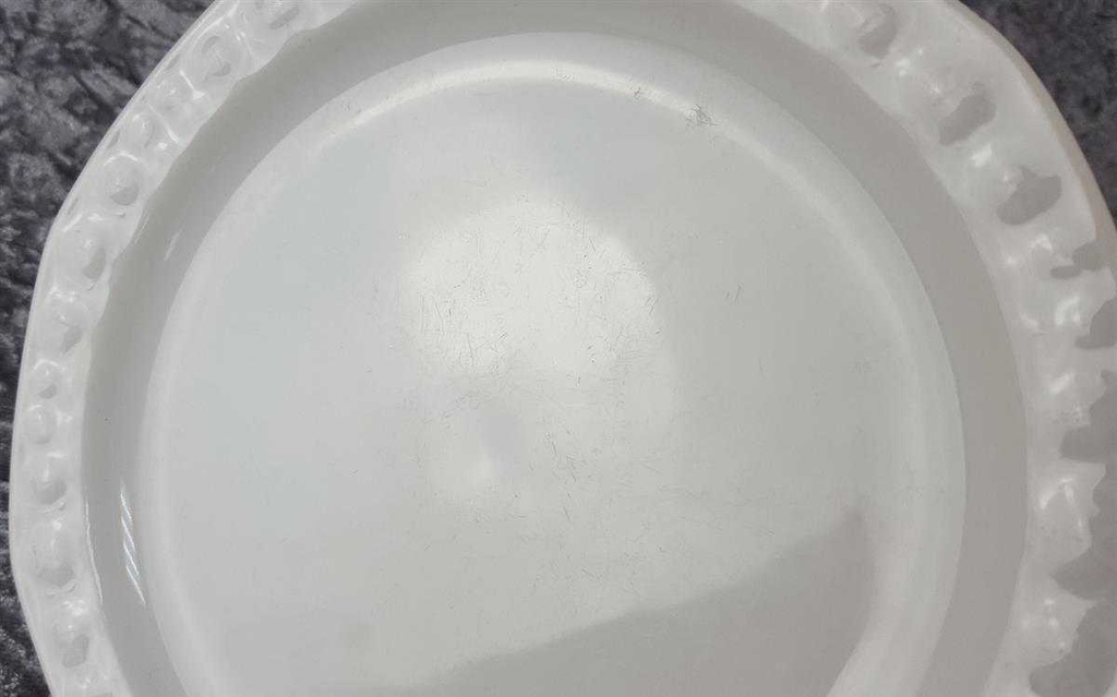 [45816583] Kuchenteller 19,3 cm Winterling Röslau Rosenkante Weiß gebraucht - akzeptabel Bild 4