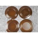 [2119198] 4er Set Kuchenteller Dessertteller Frühstücksteller 20,5 cm Formano Taiga gebraucht - gut Bild 6