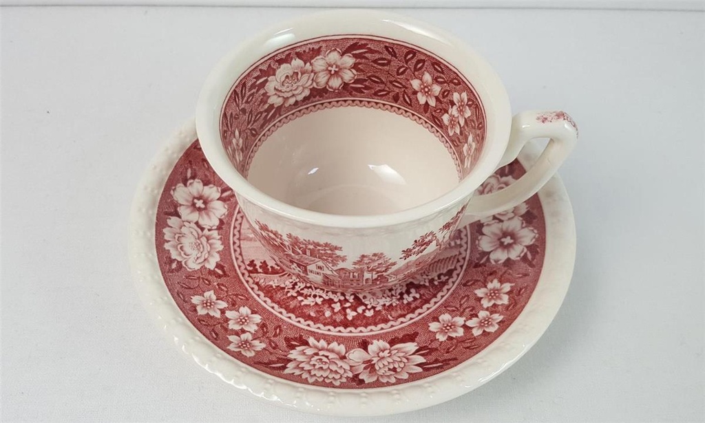 [45816595] Kaffeetasse mit Untertasse Tasse Villeroy & Boch Rusticana Rot Bild 2