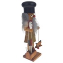[458165952] Figur Skulptur Nussknacker Holz Holzschnitzer H 17,8 cm Bild 2