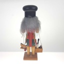 [458165952] Figur Skulptur Nussknacker Holz Holzschnitzer H 17,8 cm Bild 3