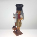 [458165952] Figur Skulptur Nussknacker Holz Holzschnitzer H 17,8 cm Bild 4