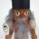 [458165952] Figur Skulptur Nussknacker Holz Holzschnitzer H 17,8 cm Bild 5