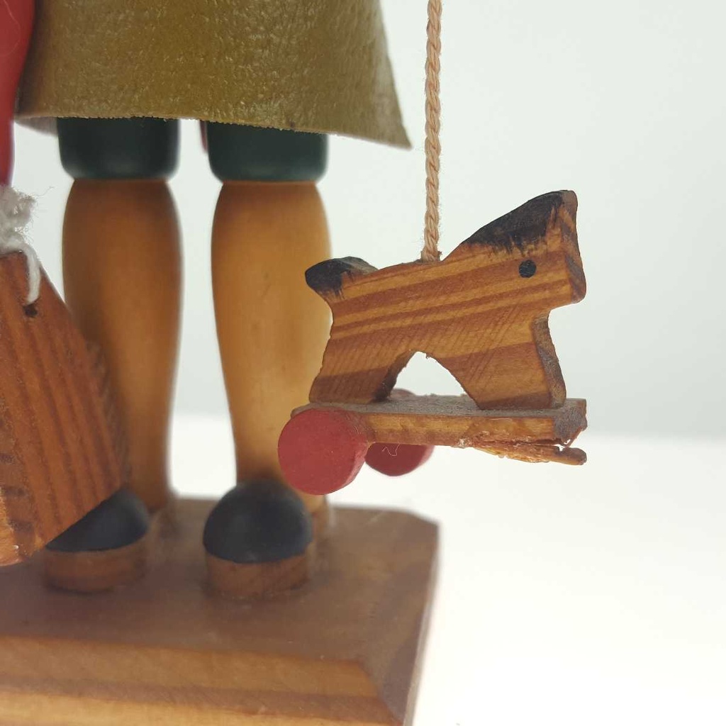[458165952] Figur Skulptur Nussknacker Holz Holzschnitzer H 17,8 cm Bild 6