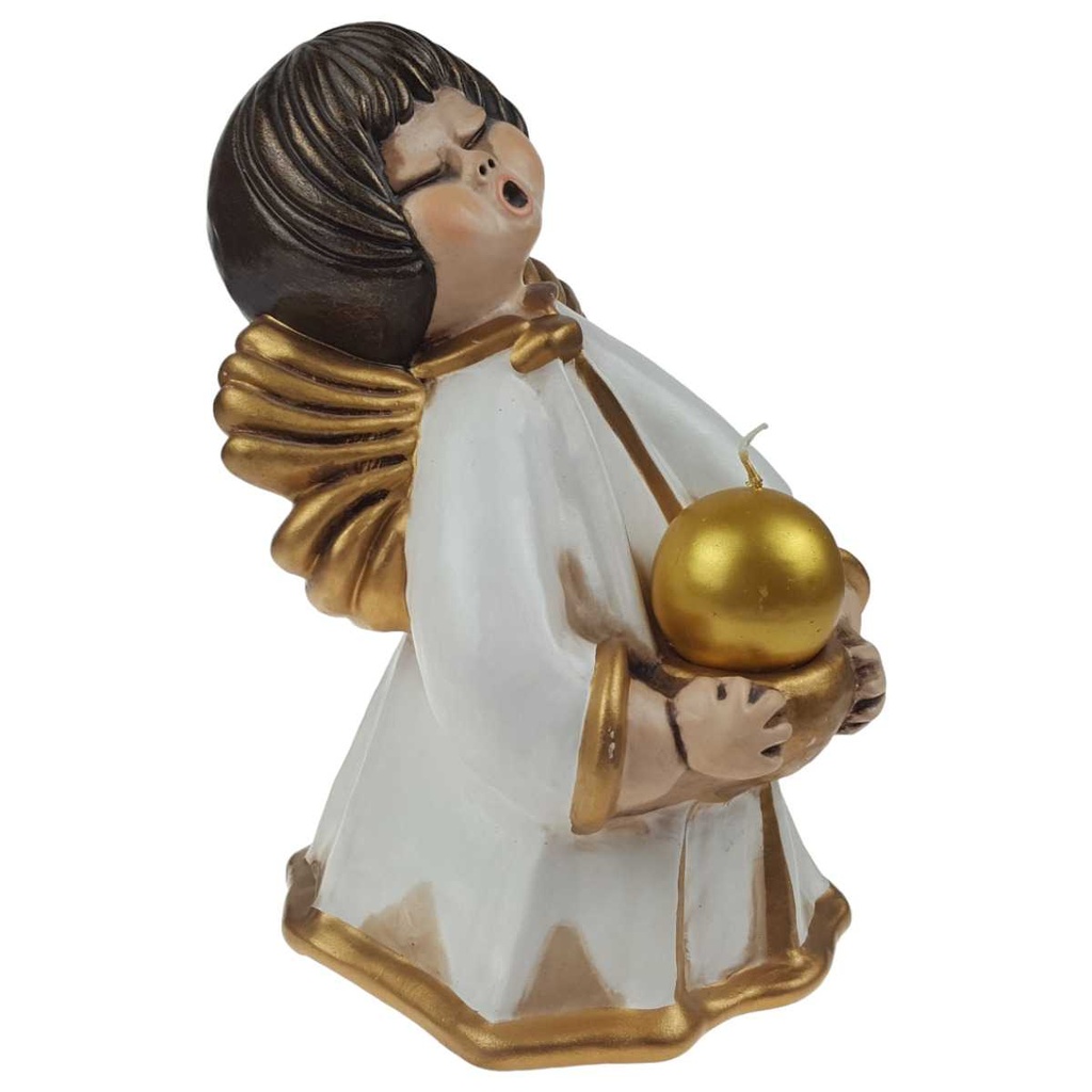 [458165955] Kerzenhalter Figur Skulptur Thun Bozener Bozner Engel Weiß gebraucht - sehr gut Bild 2