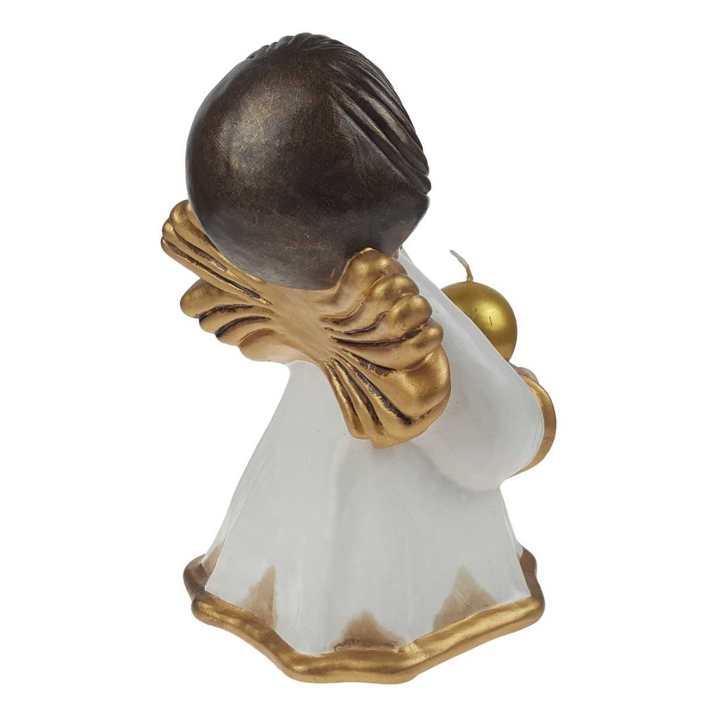 [458165955] Kerzenhalter Figur Skulptur Thun Bozener Bozner Engel Weiß gebraucht - sehr gut Bild 3
