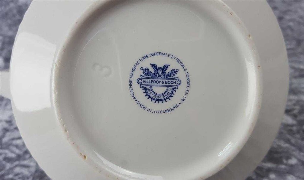 [45816597] Teekanne 1,05 L Villeroy & Boch Salzburg Obstdekor Weiß gebraucht - defekt Bild 6