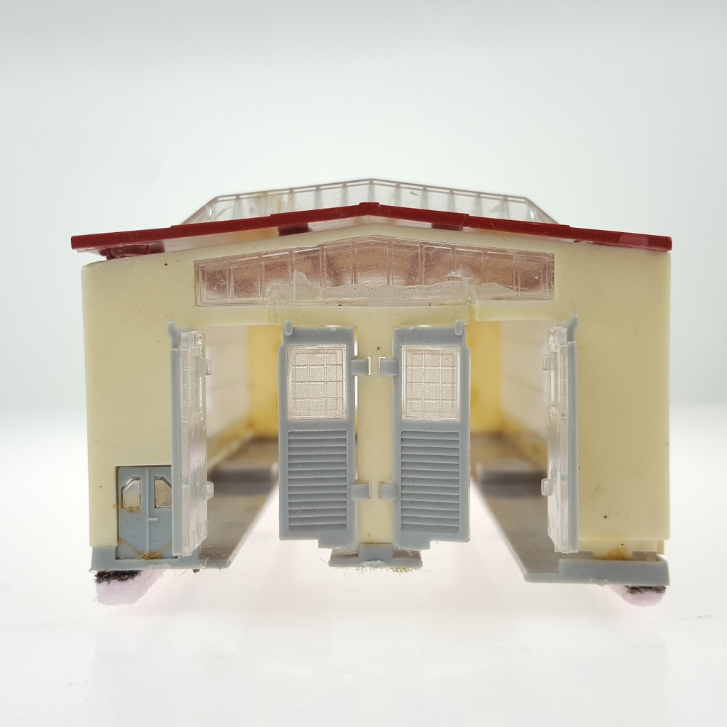 [458166008] Lokschuppen (ohne Türschließautomatik) mit Stempel Spur Z Märklin Germany gebraucht - gut Bild 2