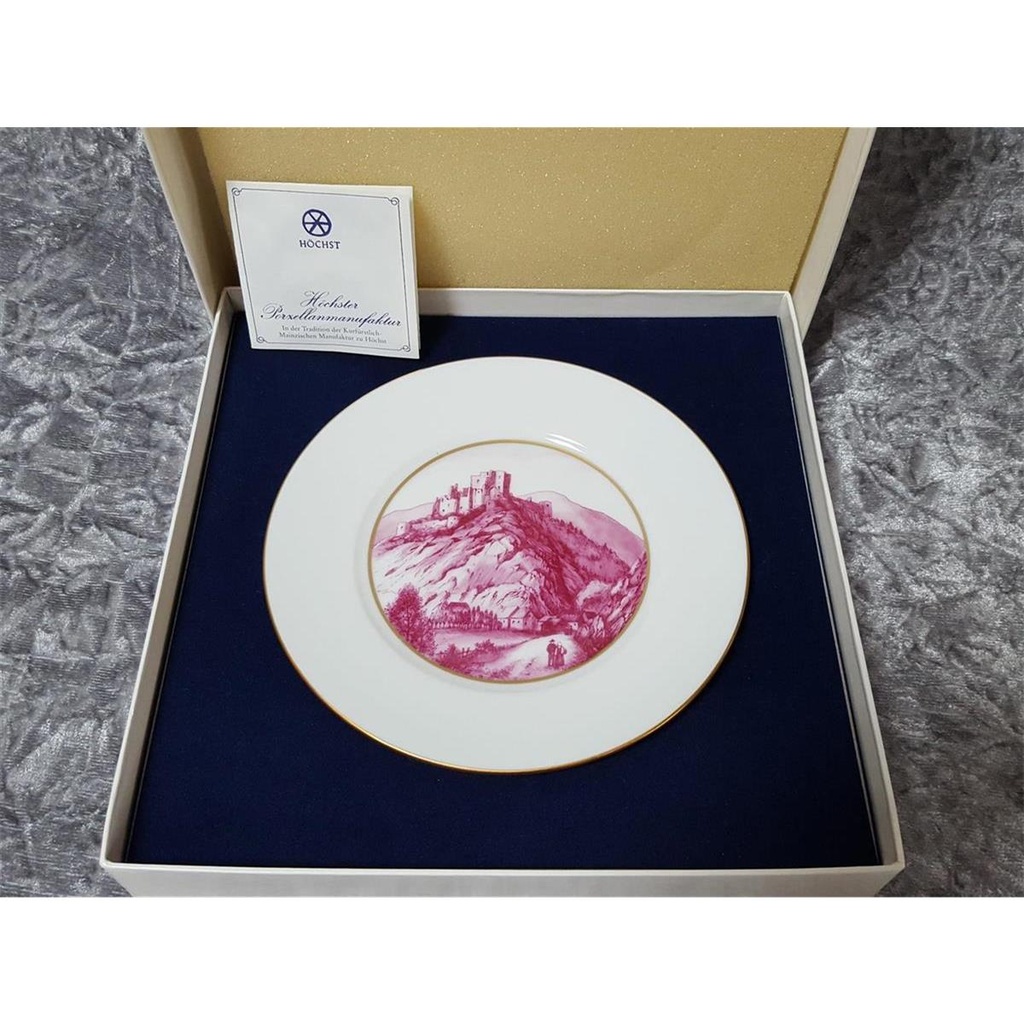 [45816602] Wandteller 15,3 cm Höchster gebraucht - sehr gut Bild 2