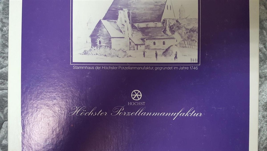 [45816602] Wandteller 15,3 cm Höchster gebraucht - sehr gut Bild 8