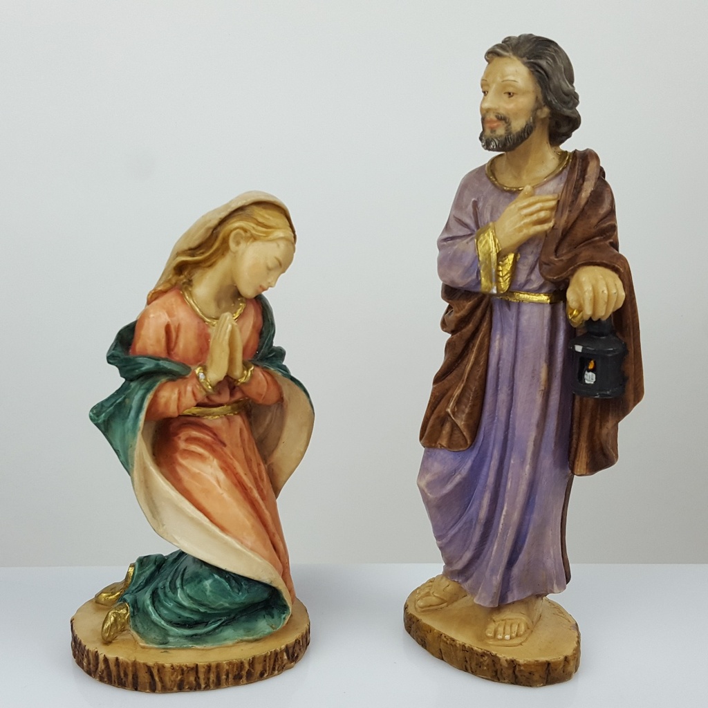 [2119200] 4er Set Krippenfiguren Heiligenfiguren Made in Italy Bild 2
