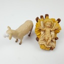 [2119200] 4er Set Krippenfiguren Heiligenfiguren Made in Italy Bild 5