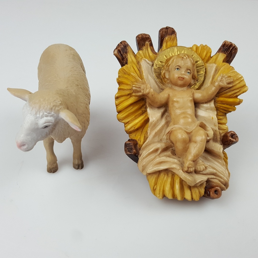 [2119200] 4er Set Krippenfiguren Heiligenfiguren Made in Italy Bild 7