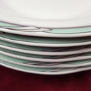 [2119201] 6er Set Suppenteller 21,9 cm Colditz gebraucht - gut Bild 4