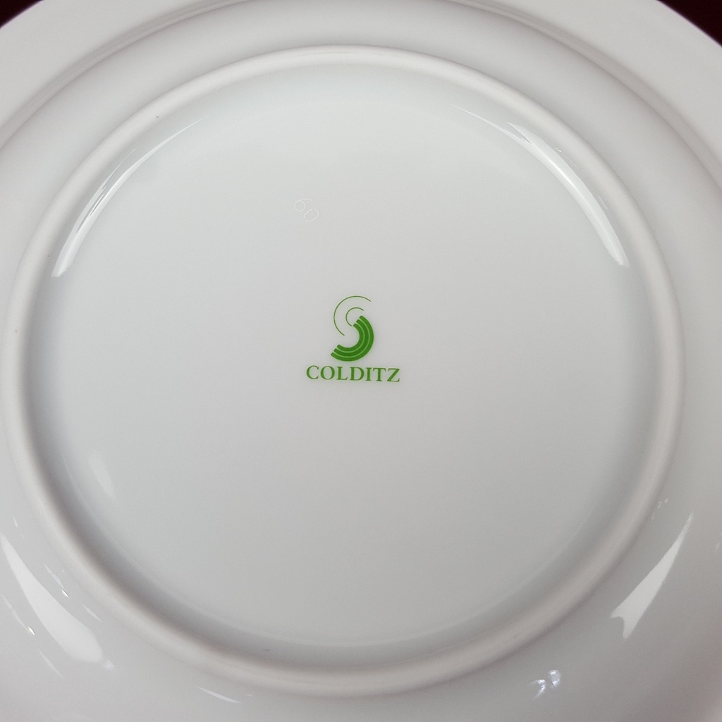 [2119201] 6er Set Suppenteller 21,9 cm Colditz gebraucht - gut Bild 6