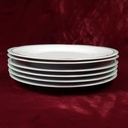 [2119202] 6er Set Speiseteller Essteller 24 cm Colditz gebraucht - gut Bild 2