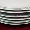 [2119202] 6er Set Speiseteller Essteller 24 cm Colditz gebraucht - gut Bild 3