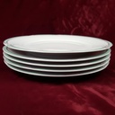 [2119203] 5er Set Speiseteller Essteller 24 cm Colditz gebraucht - gut Bild 2