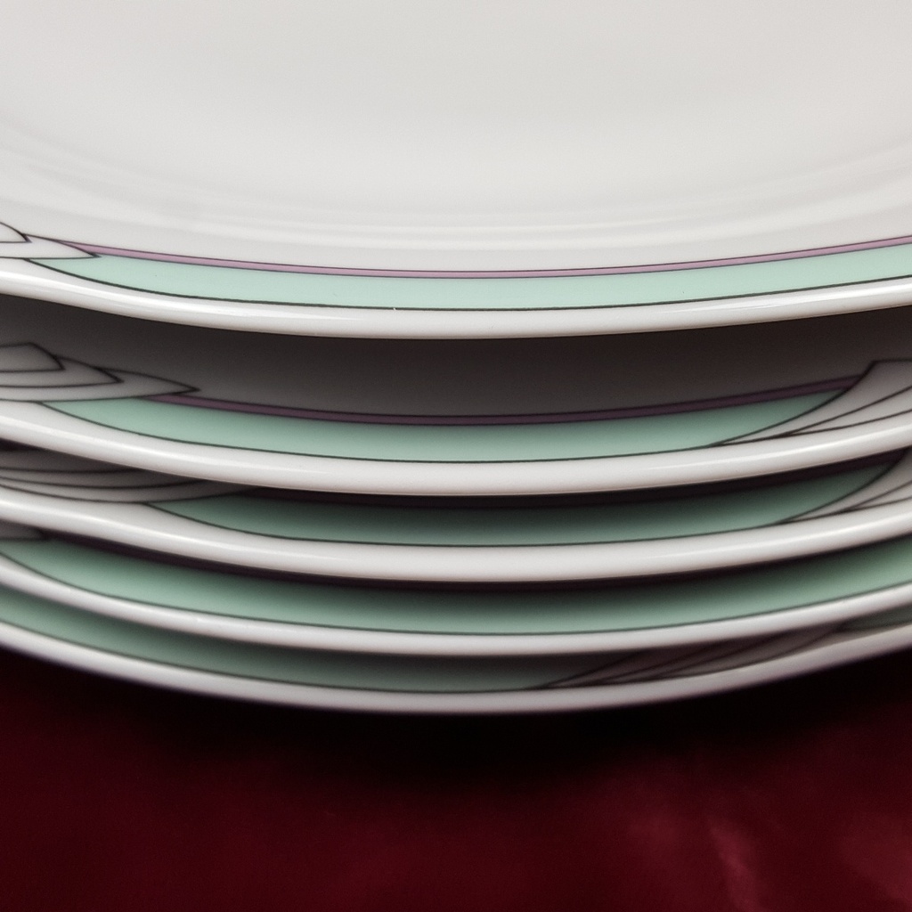 [2119203] 5er Set Speiseteller Essteller 24 cm Colditz gebraucht - gut Bild 3
