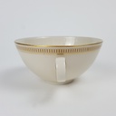 [458166055] Teetasse Teetassen Goldrand Hutschenreuther Golddekor Elfenbein gebraucht - gut Bild 4