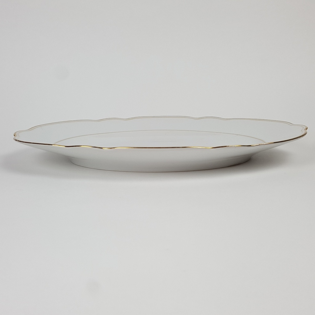 [458166058] Servierplatte Goldrand 30 cm Winterling Marktleuthen Weiß gebraucht - gut Bild 2