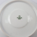 [2119208] 4er Set Untertasse Goldrand 14 cm Zeh Scherzer Blumendekor Blumen gebraucht - gut Bild 6